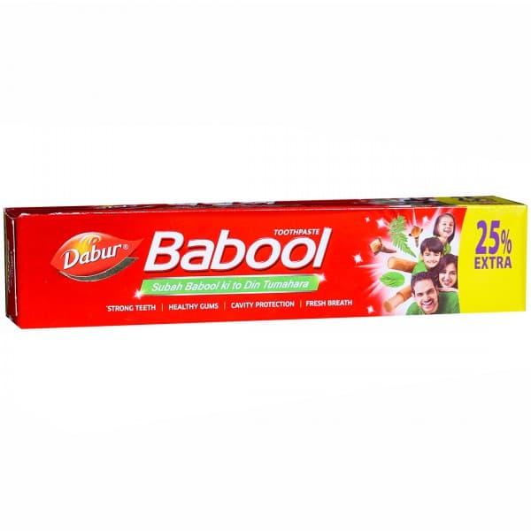 Dabur Babool Toothpaste (Free 25% Extra) 70 g
