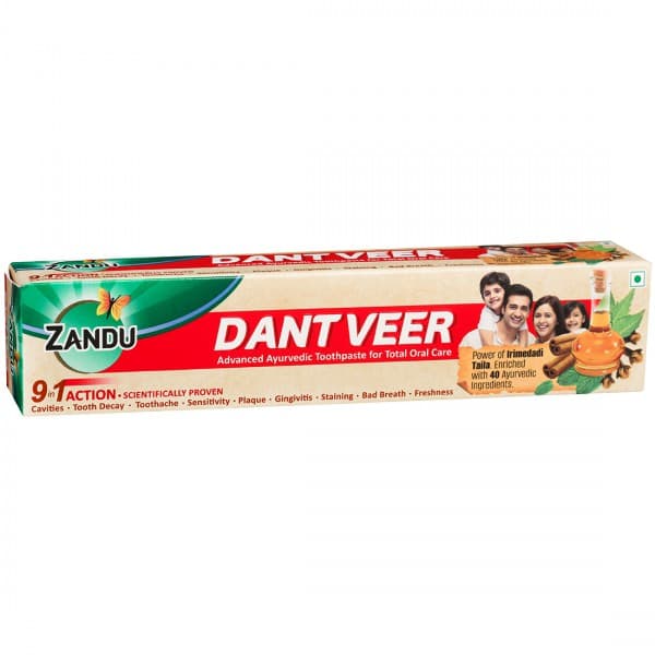 Zandu Dantveer Advanced Ayurvedic Toothpaste 200 g