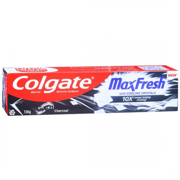 Colgate MaxFresh Anticavity Black Gel Toothpaste Charcoal 130 g