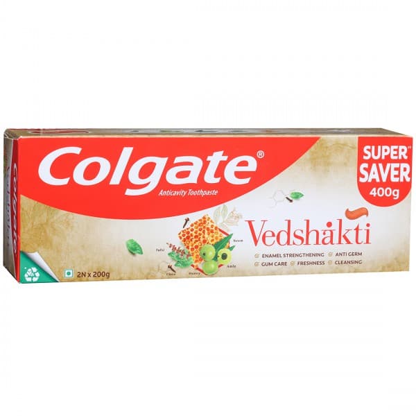 Colgate Vedshakti Toothpaste (Super Saver) 2 x 200 g