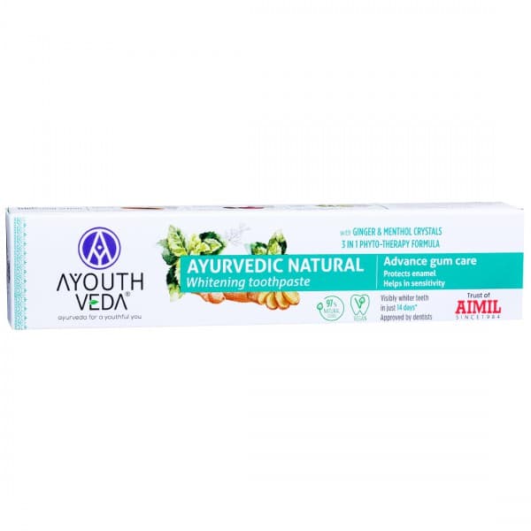 Ayouthveda Ayurvedic Natural Whitening Toothpaste 100 g