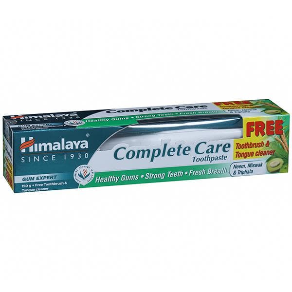 Himalaya Complete Care Toothpaste (Toothbrush & Tongue Cleaner) 150 g