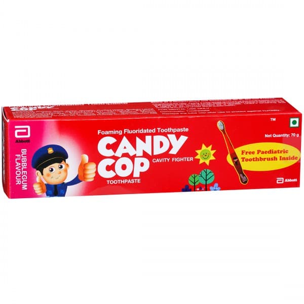 Candy Cop Bubblegum Flavour Tooth Paste 70 g