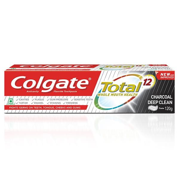 Colgate Total Charcoal Deep Clean Toothpaste 120 g