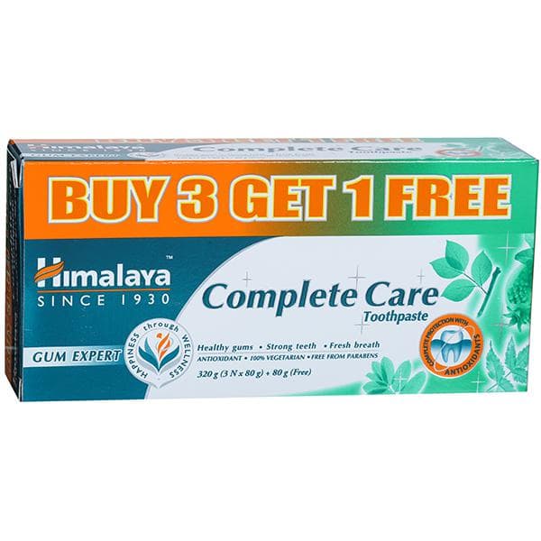 Himalaya Complete Care Toothpaste (Buy 3 Get 1 Free) 4 x 80 g