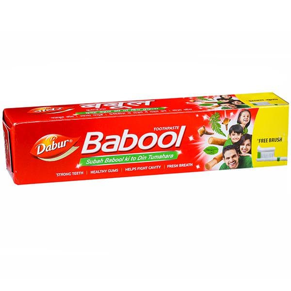 Dabur Babool Toothpaste (Free Toothbrush) 175 g