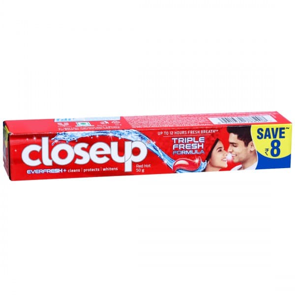 Closeup Ever Fresh+ Red Hot Toothpaste (Save Rs.8) 50 g
