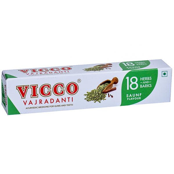 Vicco Vajradanti Saunf Flavour Toothpaste 40 g