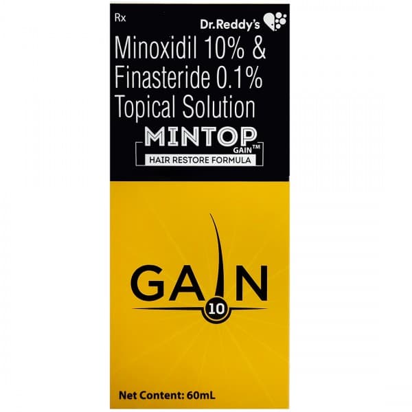 Mintop Gain 10% Topical Solution 60 ml