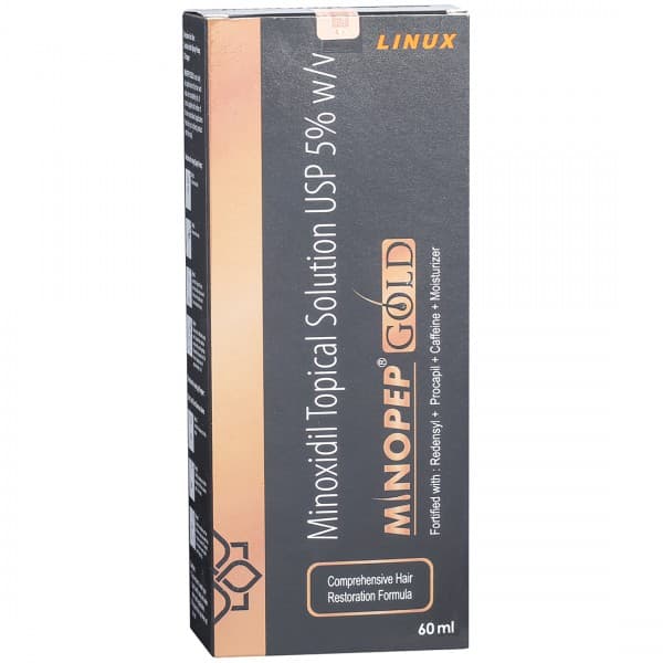 Minopep Gold Topical Solution 60 ml