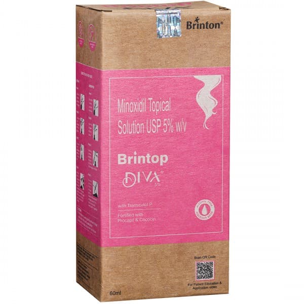 Brintop Diva 5% Topical Solution 60 ml