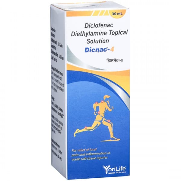 Dicnac 4 Topical Solution 30 ml