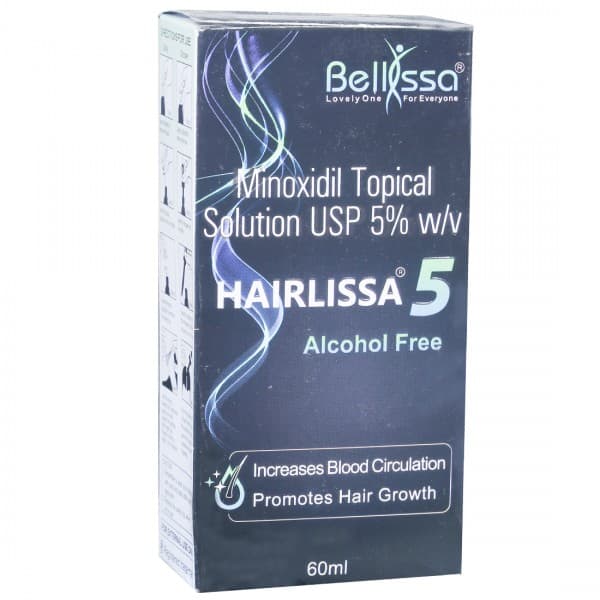 Hairlissa 5 Topical Solution 60 ml