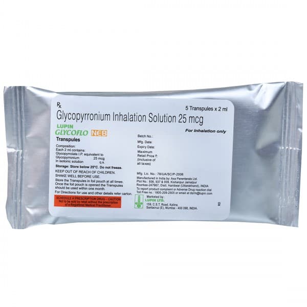 Glycoflo Neb Transpules 2 ml (5 Pcs)