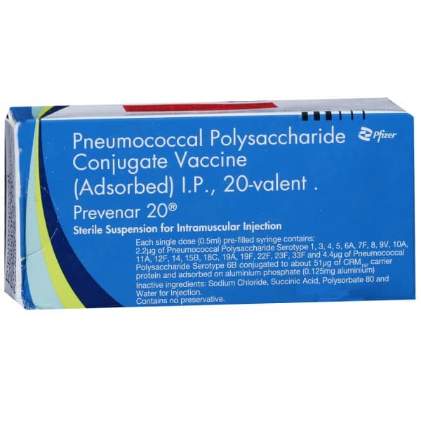 Prevenar 20 Vaccine 0.5 ml
