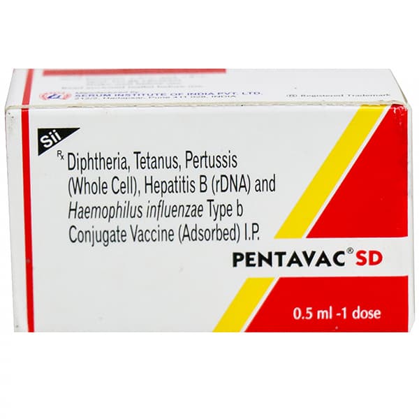 Pentavac SD 0.5 ml Vaccine
