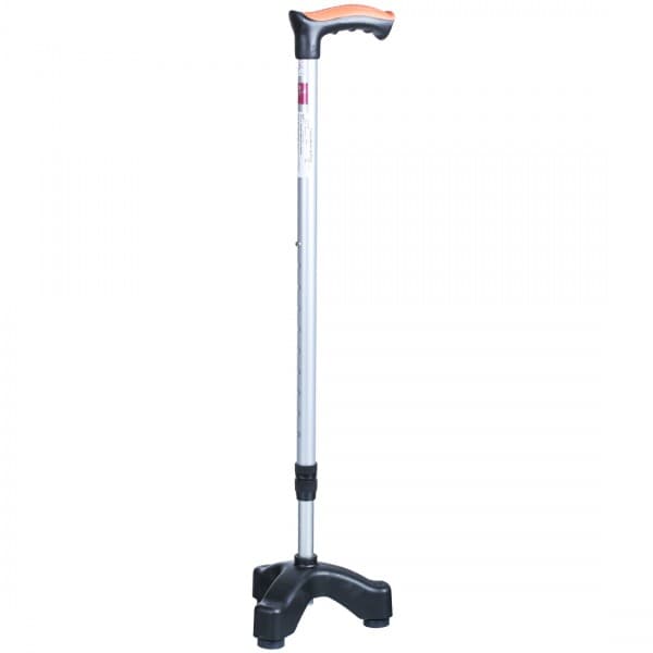 Flamingo Tripod Walking Stick Silver Universal