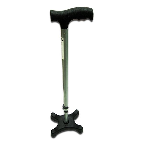 Flamingo Quadripod Walking Stick Silver Universal