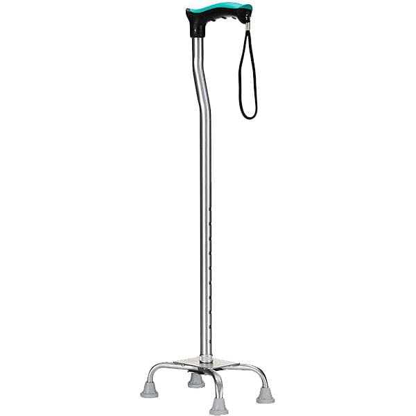 Tynor Quadri Walking Stick Silver Universal