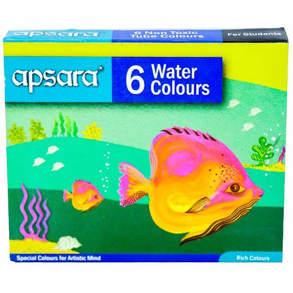 Apsara Water Colours Tube (109781001) 6 x 5 ml