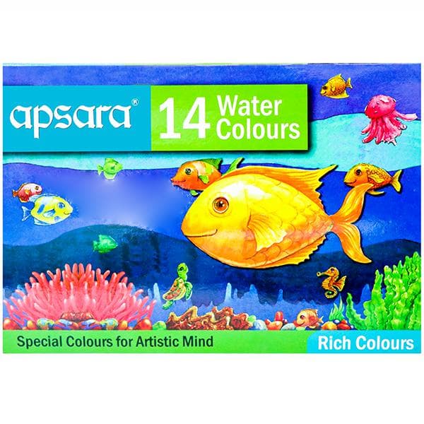 Apsara Water Colours Tube (109780002) 14 x 5 ml