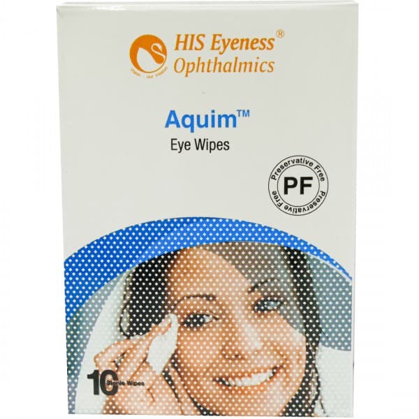 Aquim Eye Sterile Wipes Pack Of 10