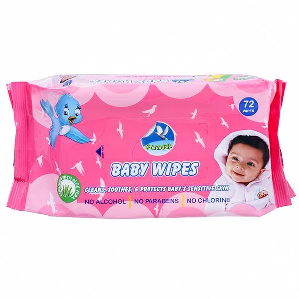 Glider Baby Wipes Pack Of 72
