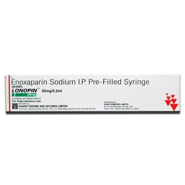 Lonopin 20 mg/0.2 ml Injection