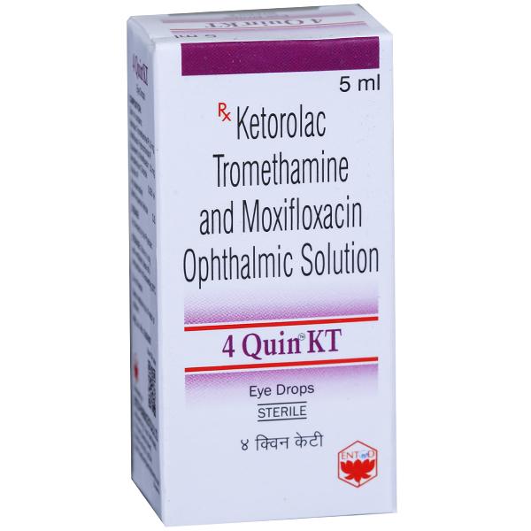 4 Quin KT Eye Drop 5 ml