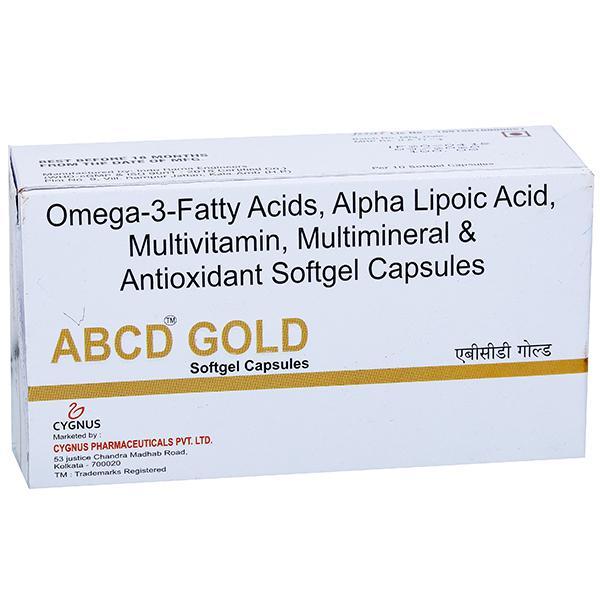 Abcd Gold Softgel Capsule (10 Cap)
