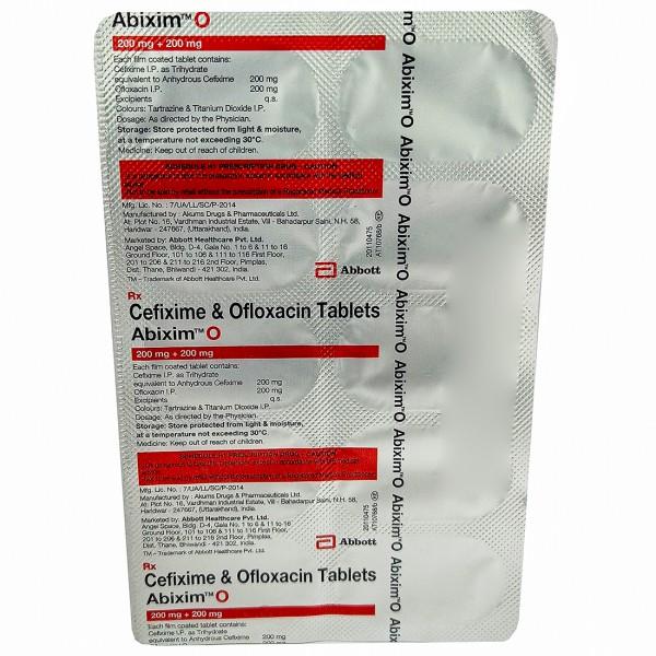 Abixim O Tablet (10 Tab)