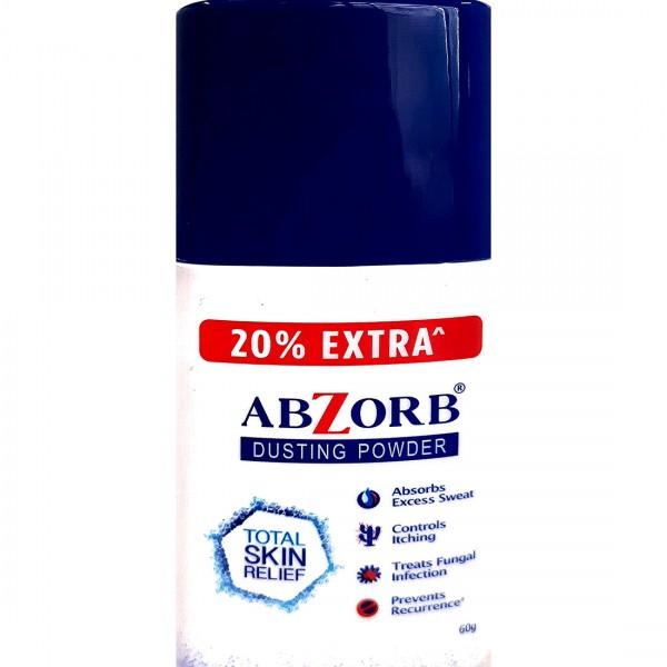 Abzorb Dusting Powder (20% Extra) 60 g