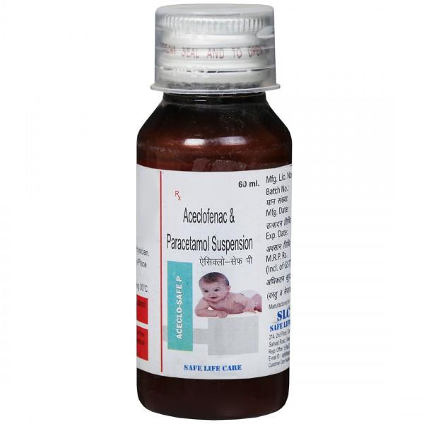 Aceclosafe P Suspension 60 ml