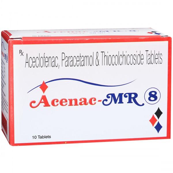 Acenac MR 8 mg Tablet (10 Tab)