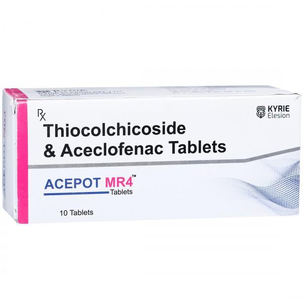 Acepot MR 4 mg Tablet (10 Tab)