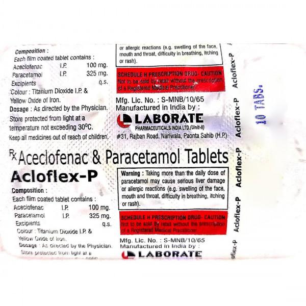 Acloflex P Tablet (10 Tab)