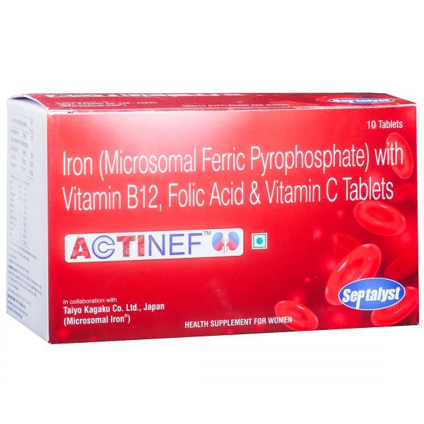 Actinef 10 Tablets