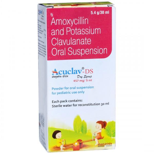 Acuclav DS Dry Syrup 5.4 g/30 ml