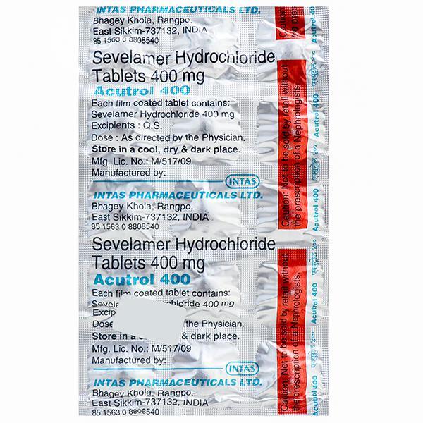 Acutrol 400 mg Tablet (15 Tab)