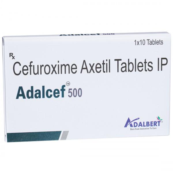 Adalcef 500 mg Tablet (10 Tab)