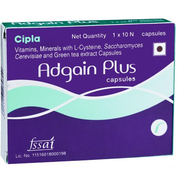 Adgain Plus 10 Capsules