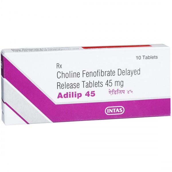 Adilip 45 mg Tablet (10 Tab)