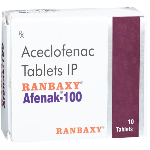 Afenak 100 mg Tablet (10 Tab)