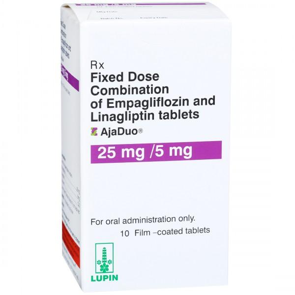 AjaDuo 25 mg/ 5 mg Tablet (10 Tab)