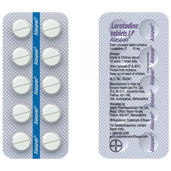 Alaspan 10 Tablets