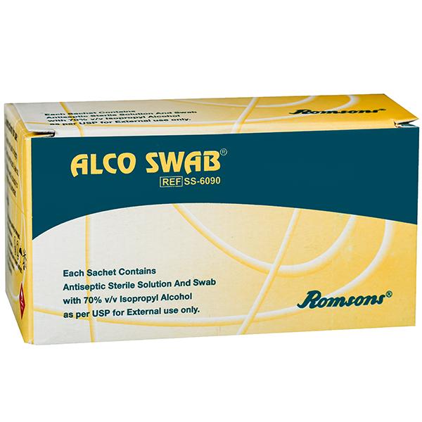 Alco Swab (Romsons) Pack of 100