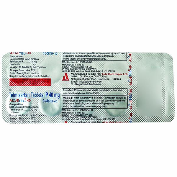 Aldetel 40 mg Tablet (10 Tab)