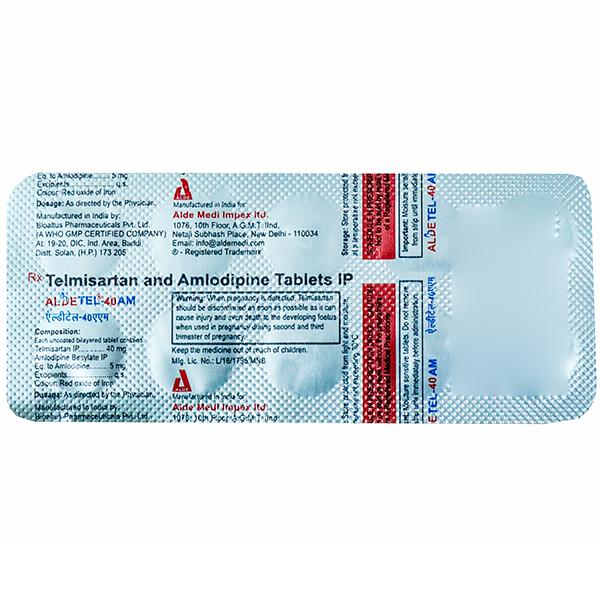 Aldetel AM 40 mg Tablet (10 Tab)