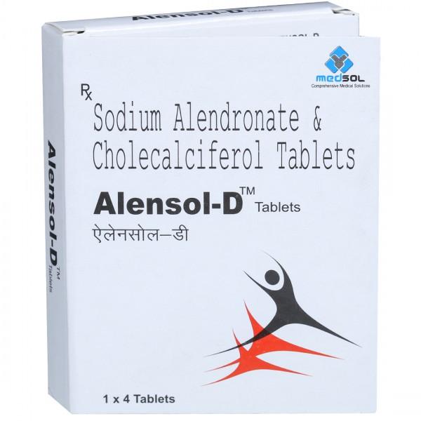 Alensol D 70 mg/5600 IU Tablet (4 Tab)