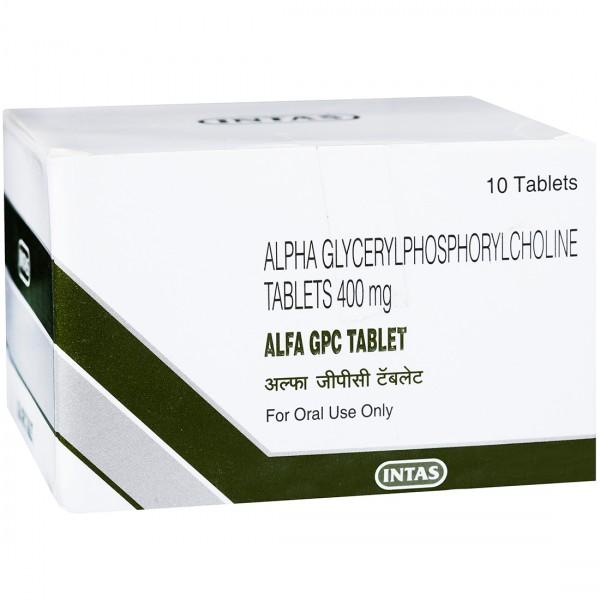 Alfa Gpc 400 mg Tablet (10 Tab)